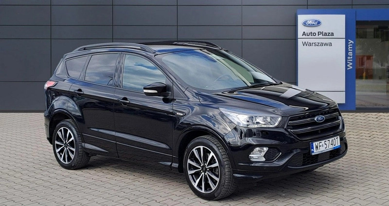 Ford Kuga cena 109900 przebieg: 62928, rok produkcji 2019 z Warszawa małe 407